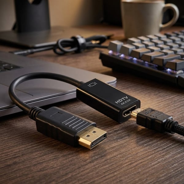 Powermaster Display Erkek To HDMI Dişi 4K-2K Çevirici PM-14030 Fiyatı - Merter Elektronik