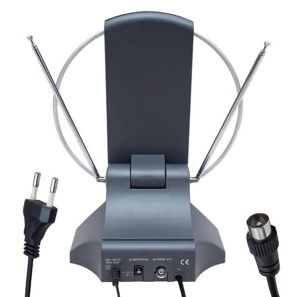 POWERMASTER DT-101 UHF-VHF RENKLİ ELEKTRİKLİ TV   FM ÜSTÜ ANTEN