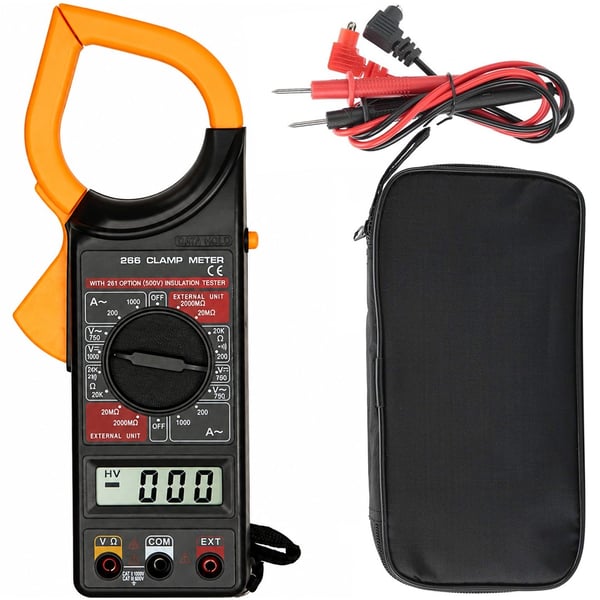 PowerMaster DT-266 Dijital Buzzerlı Pensampermetre Multimetre Ölçü Aleti Fiyatı - Merter Elektronik