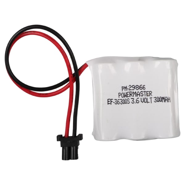 PowerMaster EF-36300S 3.6 Volt 300mAh Ni-MH 3'lü Kısa İnce Telsiz Telefon Pili 31x32x11mm Fiyatı - Merter Elektronik