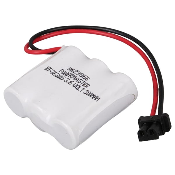PowerMaster EF-36300S 3.6 Volt 300mAh Ni-MH 3'lü Kısa İnce Telsiz Telefon Pili 31x32x11mm Fiyatı - Merter Elektronik