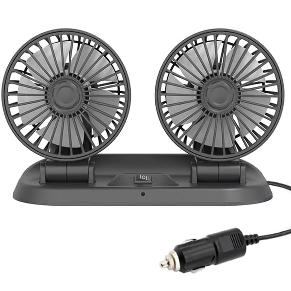 Powermaster Fan10 12 Volt Dc Çakmaklıklı Mini 2Li Plastik Araç Fanı Fiyatı - Merter Elektronik