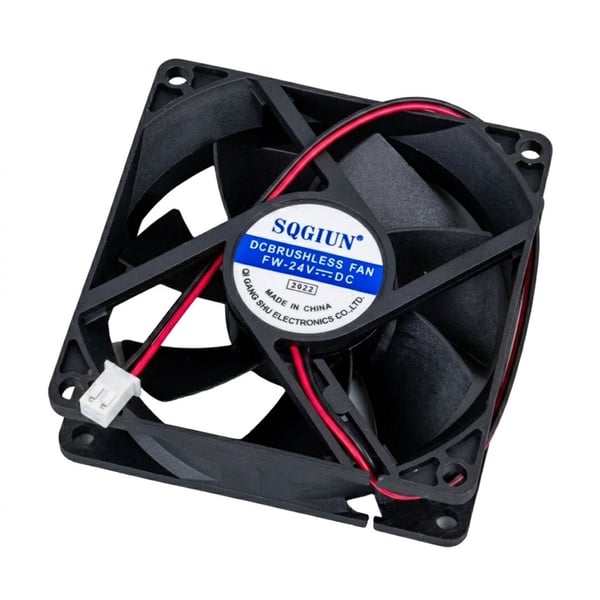 PowerMaster IC-216A Fırçasız DC Fan 80X80X25mm 24 Volt 3Pin Fiyatı - Merter Elektronik