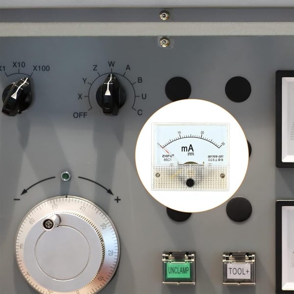 PowerMaster IC-230A 0-30V DC Analog Gösterge 45x48 Mm Fiyatı - Merter Elektronik