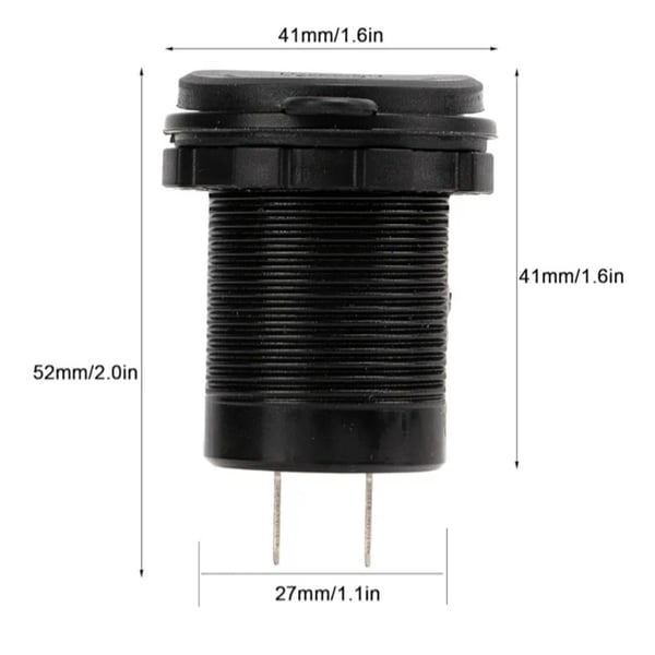 POWERMASTER IC-266C-5 12-24 VOLT USB3.0 + TYPE-C PANO TİPİ ÇAKMAKLIK SOKETİ Fiyatı - Merter Elektronik