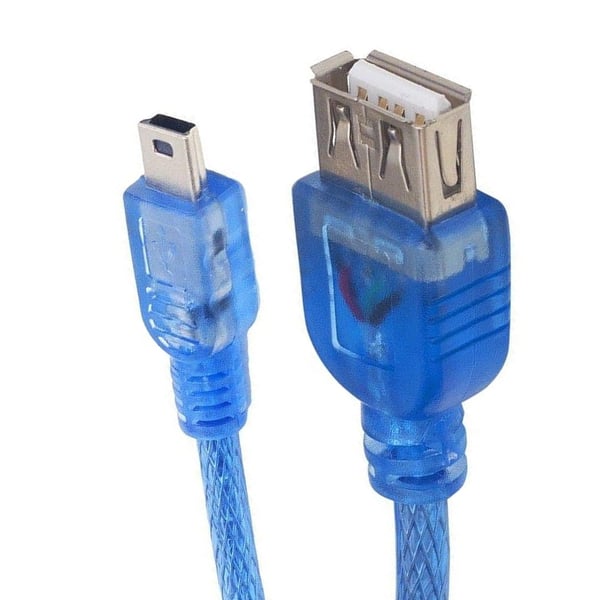 Powermaster iPod Şarj Aleti Kablosu 5 Pin Geniş 1.5 Metre Şeffaf Fiyatı - Merter Elektronik