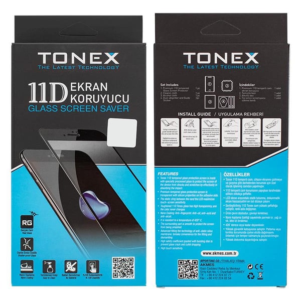 POWERMASTER KIRILMAZ CEP TELEFONU EKRAN KORUYUCU IPHONE XS-MAX