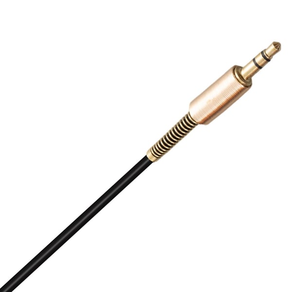 PowerMaster KY175 3.5 mm Erkek-Erkek 1 Metre Stereo AUX Kablosu Altın Uçlu Fiyatı - Merter Elektronik