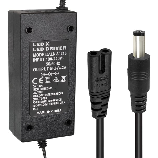 Powermaster Li-İon Lityum Piller İçin 54.6 Voltaj 2 Amper Elektrikli Bisiklet Şarj Cihazı Fiyatı - Merter Elektronik