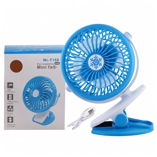 Powermaster Masaüstü Klipsli 3 Hız Kademeli USB'li Fan Vantilatör ML-F168 Fiyatı - Merter Elektronik