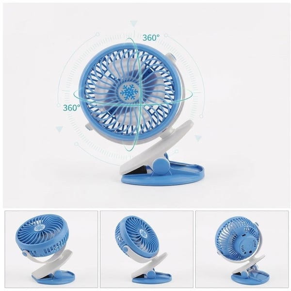 Powermaster Masaüstü Klipsli 3 Hız Kademeli USB'li Fan Vantilatör ML-F168 Fiyatı - Merter Elektronik