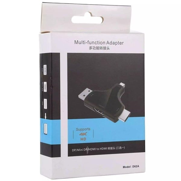 POWERMASTER MINI DP+DP+HDMI TO HDMI 4K ÇEVİRİCİ