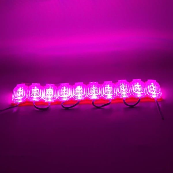 POWERMASTER MODÜL LED 12V 0.6W PEMBE 2835 65X25 MM IP65 120LM 160 DERECE