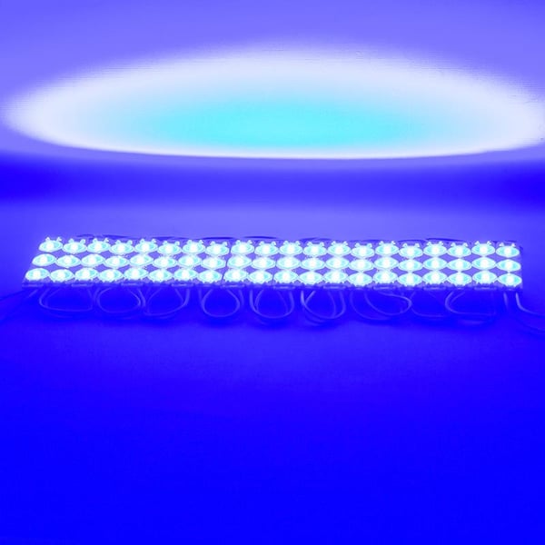POWERMASTER MODÜL LED 12V 1.5W MAVİ 2835 73X16 MM IP65 195-210LM 170 DERECE
