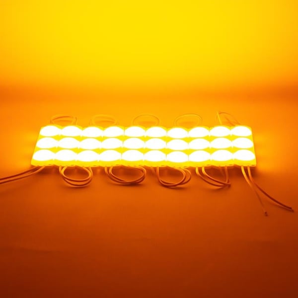 POWERMASTER MODÜL LED 12V 3W SARI 2835 93X21 MM IP65 220-240LM 180 DERECE