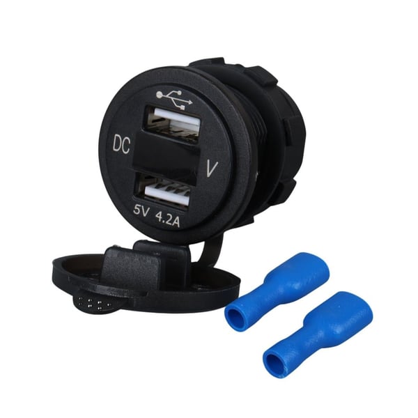 Powermaster Pano Tipi Voltmetreli 2'li USB Giriş 5v 1A / Çıkış 5V 2.1A Kulaksız (IC-266D) Fiyatı - Merter Elektronik