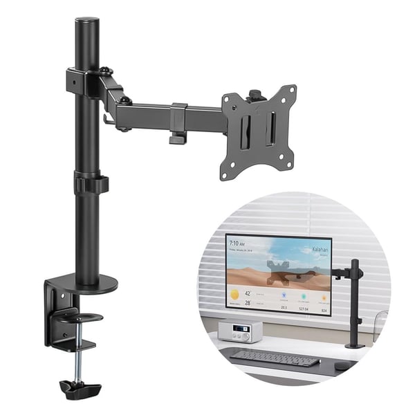 POWERMASTER PM-051 13-27  AMORTİSÖRLÜ STAND TEK KOL LCD-LED MONİTÖR TUTUCU STAND ASKI APARATI Fiyatı - Merter Elektronik