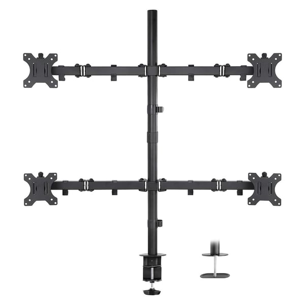 POWERMASTER PM-054 AMORTİSÖRLÜ STAND DÖRT KOL LCD-LED MONİTÖR TUTUCU STAND ASKI APARATI Fiyatı - Merter Elektronik