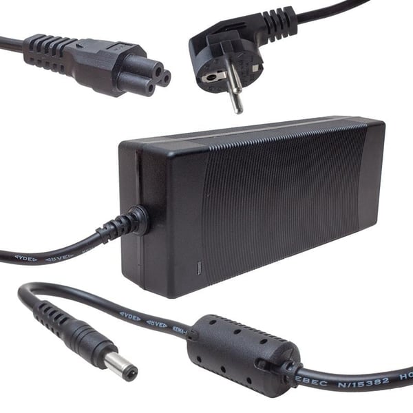 POWERMASTER PM-10166 24 VOLT - 5 AMPER - 120 WATT 5.5*2.5 MM UÇLU PLASTİK KASA MASAÜSTÜ ADAPTÖR