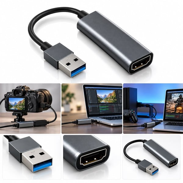 Powermaster PM-10432 Usb 2.0 To Video Capture Fiyatı - Merter Elektronik