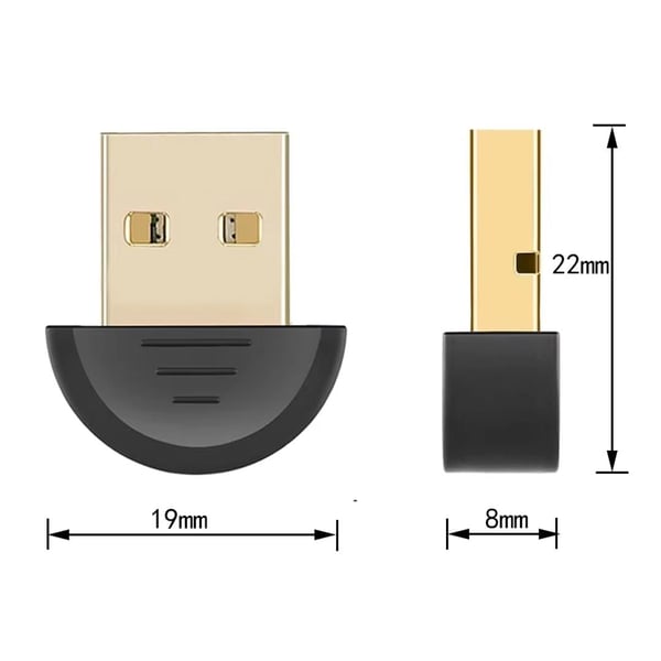 POWERMASTER PM-10799 MİNİ USB BLUETOOTH 5.0 DONGLE ADAPTÖR (PC - LAPTOP - MASAÜSTÜ - ANDROİD)