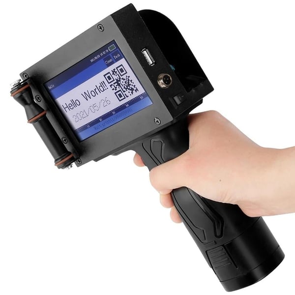 Powermaster PM-10878 4.3'' Dokunmatik Ekranlı Şarjlı Endüstriyel El Tipi Portatif Mürekkep Yazıcı Fiyatı - Merter Elektronik