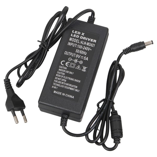 Powermaster PM-13033 9 Volt - 5 Amper 5.5*2.5 Mm Uçlu Yazar Kasa / Pos Makinesi Masaüstü Adaptör Fiyatı - Merter Elektronik