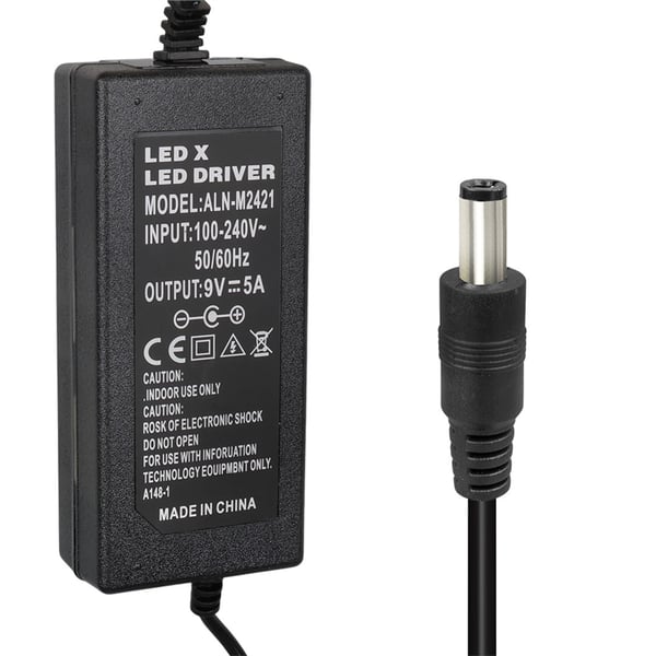 Powermaster PM-13033 9 Volt - 5 Amper 5.5*2.5 Mm Uçlu Yazar Kasa / Pos Makinesi Masaüstü Adaptör Fiyatı - Merter Elektronik
