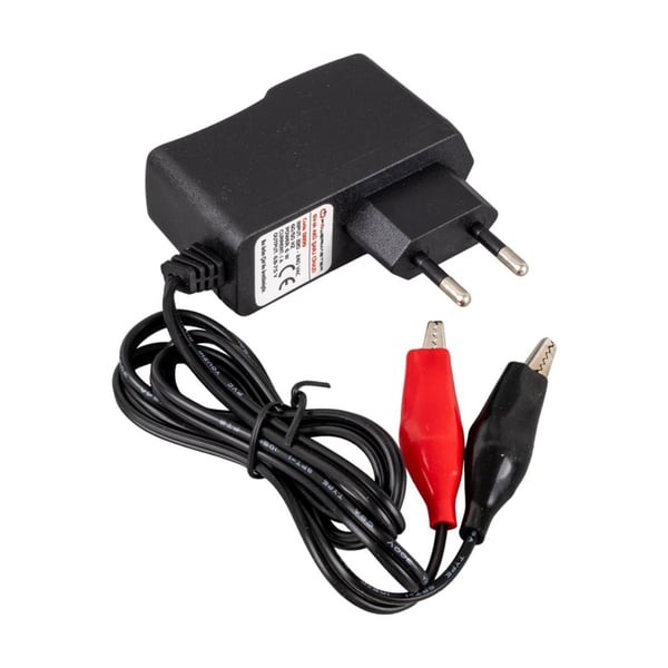 POWERMASTER PM-13899 6 VOLT - 1 AMPER KURU - ASİT - JEL AKÜ ŞARJ CİHAZI