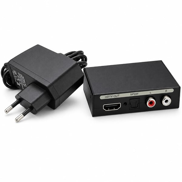Powermaster PM-14366 Adaptörlü Scart-HDMI to HDMI Çevirici Fiyatı - Merter Elektronik