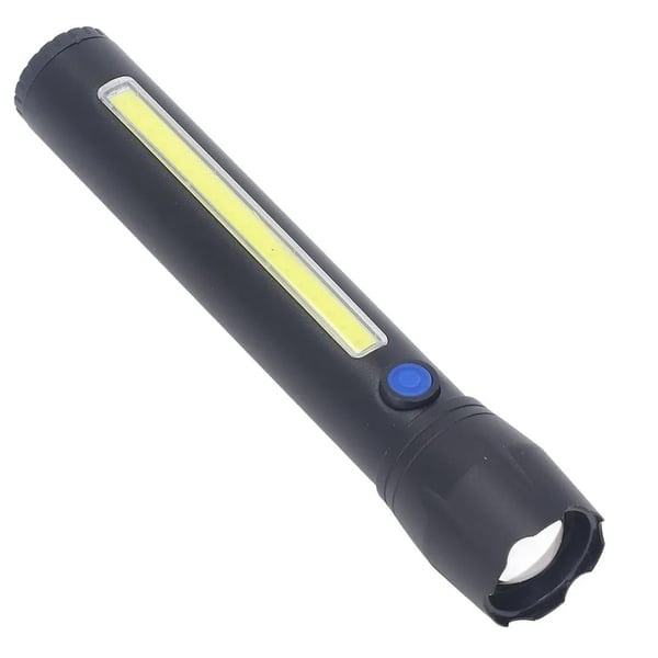 Powermaster Metal Flashlight Power Ledli Şarjlı El Feneri PM-14621 Fiyatı - Merter Elektronik