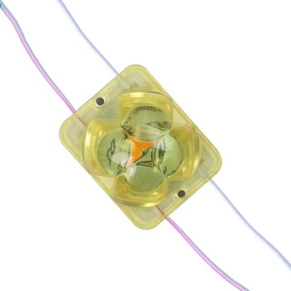Powermaster PM-14715 12 Volt 2 Watt Sarı Yanıp Sönen Çakar 4333-3030 Modül Led 43x33x28mm Fiyatı - Merter Elektronik