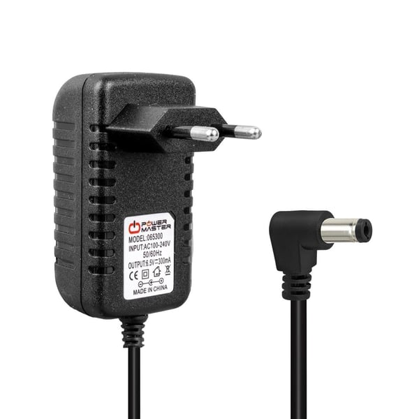 POWERMASTER PM-14886 6.5 VOLT 0.3 AMPER 5.5*2.5 MM UÇLU PRİZ TİP TELSİZ TELEFON ŞARJ ADAPTÖRÜ