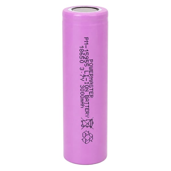 Powermaster INR-18650 Samsung 3.7 Volt 3000 mAh Li-iOn 2'li Paket Pil PM-15955 Fiyatı - Merter Elektronik