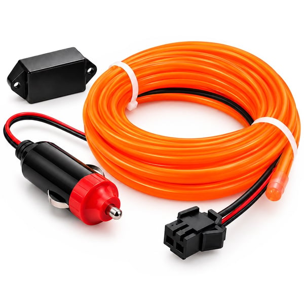 Powermaster 5 Metre Oranj Araç İçi Neon İp Aydınlatma Fiyatı - Merter Elektronik