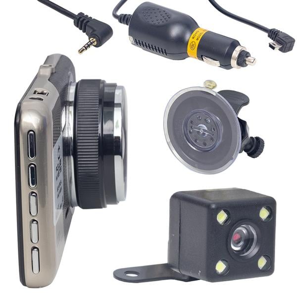POWERMASTER PM-19295 5 MP 4 EKRANLI MİKROFONLU GECE GÖRÜŞLÜ ARAÇ KAMERA (32 GB DESTEKLİ)