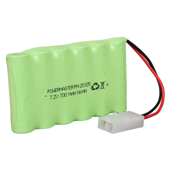 Powermaster PM-20125 7.2 Volt 700 Mah NI-MH 2 Pin Tamiya Soketli 6'lı Oyuncak Araba Pili Fiyatı - Merter Elektronik