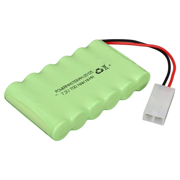 Powermaster PM-20125 7.2 Volt 700 Mah NI-MH 2 Pin Tamiya Soketli 6'lı Oyuncak Araba Pili Fiyatı - Merter Elektronik