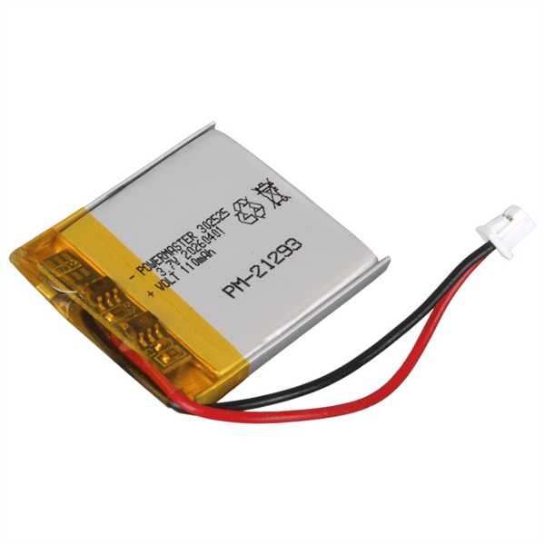 PowerMaster 302525 3.7 Volt 110 Mah Lityum Polimer Pil Fiyatı - Merter Elektronik