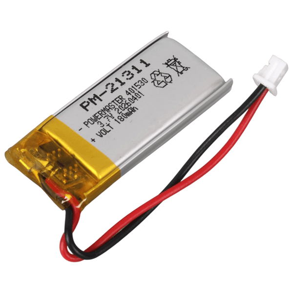 PowerMaster 401530 3.7 Volt 180 Mah Lityum Polimer Pil Fiyatı - Merter Elektronik