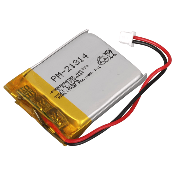 PowerMaster 402540 3.7 Volt 400 Mah Lityum Polimer Pil Fiyatı - Merter Elektronik