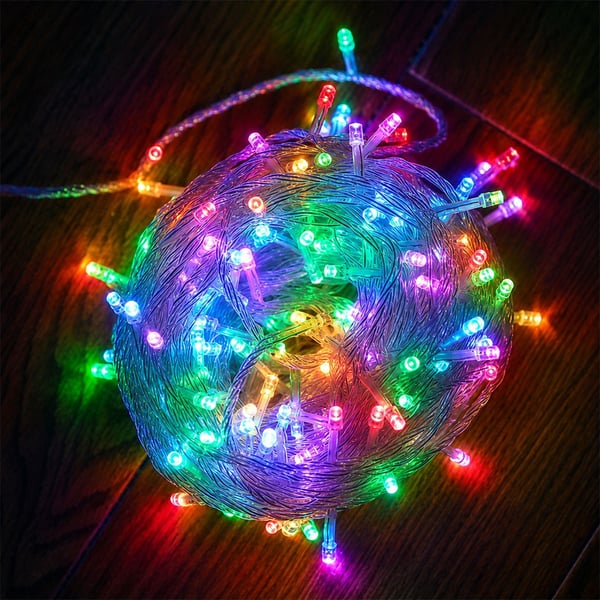 Powermaster PM-22581 Animasyonlu 10 Metre Eklenebilir RGB Top Yılbaşı Led Işık Fiyatı - Merter Elektronik