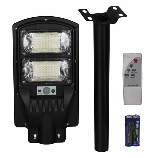 Powermaster PM-23011 Solar Ledli Kumandalı 100 Watt Sokak Lambası Fiyatı - Merter Elektronik