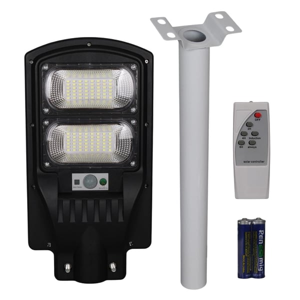 Powermaster PM-23012 Solar Ledli Kumandalı 200Watt Sokak Lambası Fiyatı - Merter Elektronik