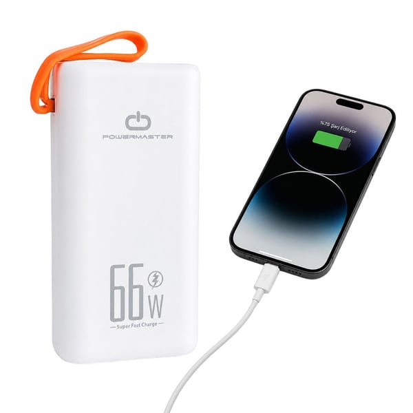 Powermaster PM-23831 10000 mAh Powerbank Fiyatı - Merter Elektronik