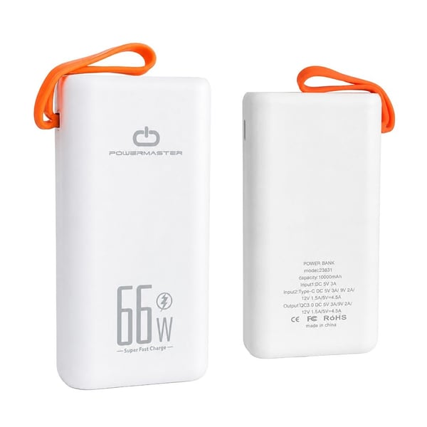 Powermaster PM-23831 10000 mAh Powerbank Fiyatı - Merter Elektronik