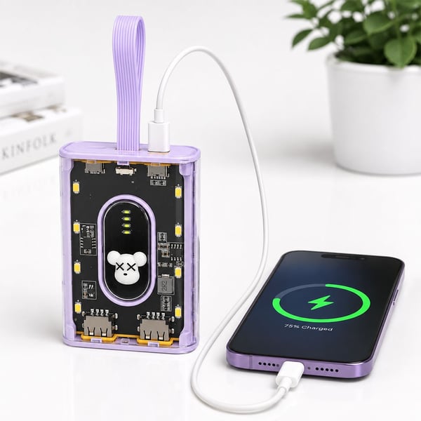 Powermaster PM-23844 10000 mAh Powerbank Fiyatı - Merter Elektronik