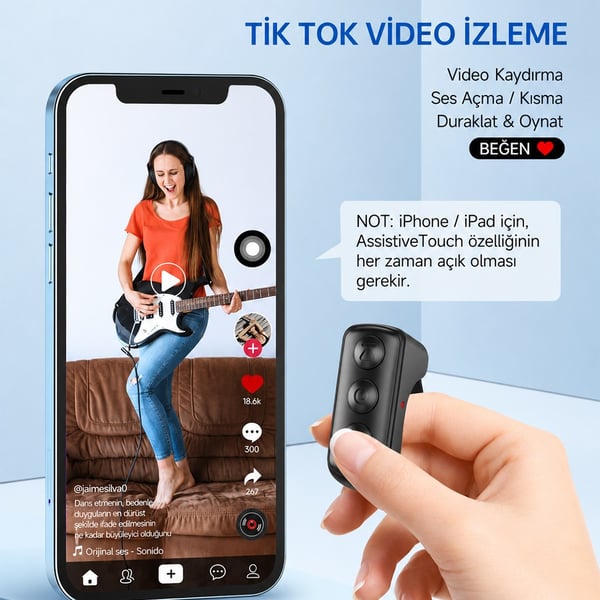 Powermaster PM-24897 Cep Telefonu Bluetooth Selfıe Denetleyicisi Fiyatı - Merter Elektronik
