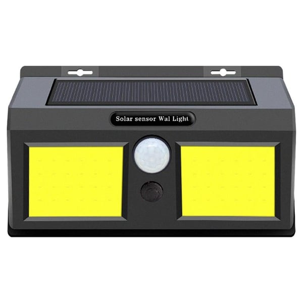 POWERMASTER PM-2520 96 SMD LEDLİ SENSÖRLÜ ÇİFTLİ SOLAR COB LED DUVAR TİPİ APLİK