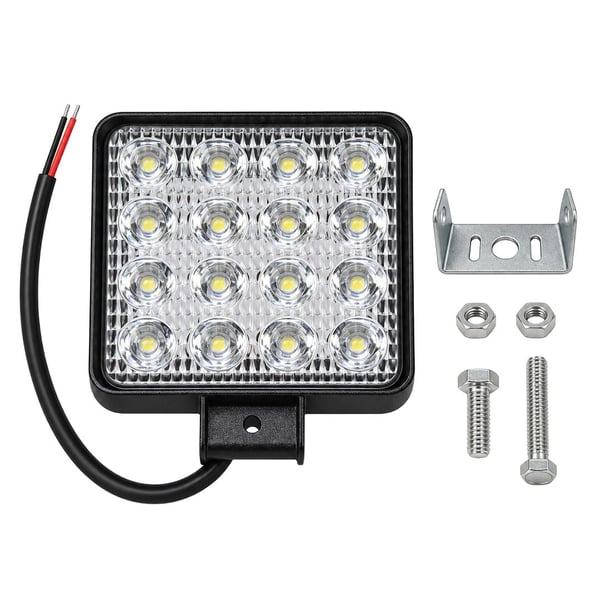 PowerMaster PM-25309 SUV - Off Road - Motosiklet Farı Sis Lambası Mavi LED 12 Volt 48 Watt Fiyatı - Merter Elektronik